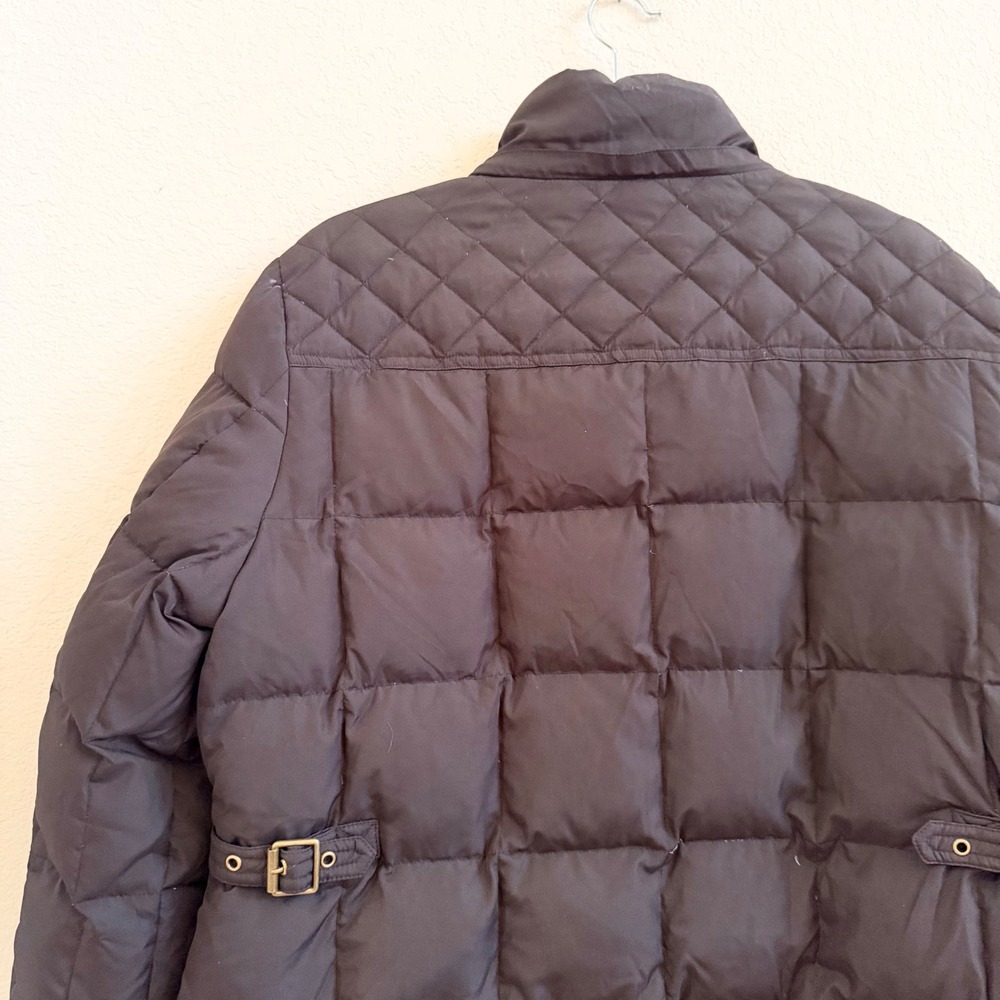 Lauren Ralph Lauren Womens Quilted Down Puffer Jacket Coat Sz XL Quiet Luxury - Picture 13 of 15